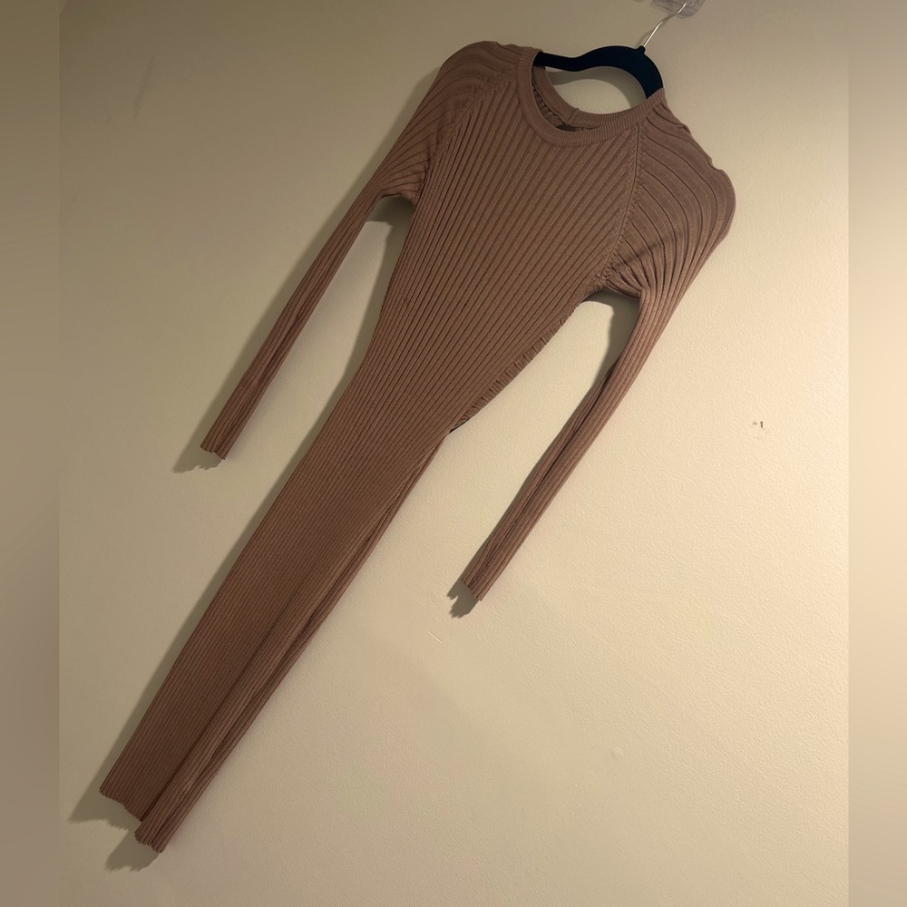 Tan Dress